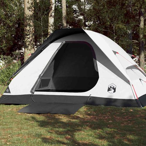 vidaXL Koepeltent 4-persoons waterdicht verduisterend stof, Caravans en Kamperen, Tenten, Nieuw, Verzenden