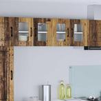 vidaXL Keuken Kast met plank Oudhout 60 x 31 x 40 cm Bewerkt, Huis en Inrichting, Verzenden, Nieuw
