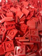 Lego Briques - Lego 2x2 tegel donker rood 250 stuks