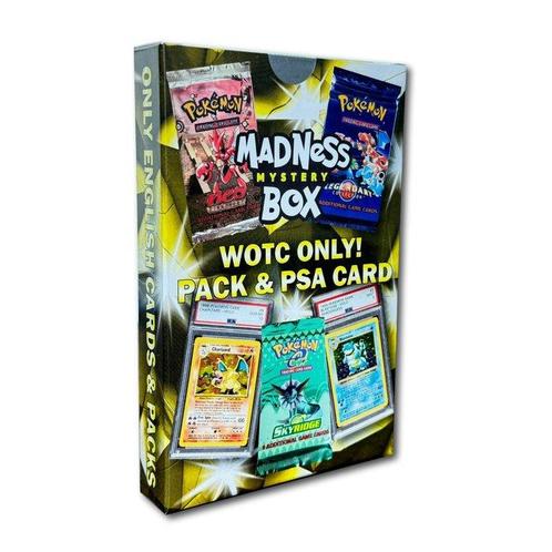 Pokémon Box - WOTC Only - Graded Card & Pack - Madness, Hobby en Vrije tijd, Verzamelkaartspellen | Pokémon