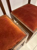 Stoel (2) - Beuken - Art-deco fauteuils