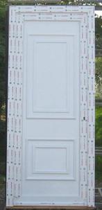 pvc voordeur , buitendeur , deur 97 x 226 wit, Doe-het-zelf en Bouw, Kunststof, 80 tot 100 cm, 215 cm of meer, Nieuw