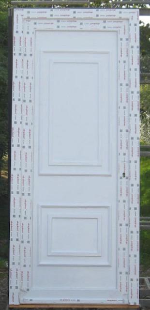pvc voordeur , buitendeur , deur 97 x 226 wit, Doe-het-zelf en Bouw, Deuren en Vliegenramen, Nieuw, Kunststof, Buitendeur, 215 cm of meer