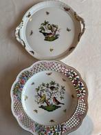 Herend - Bord (2) - Porselein - 2 Herend Rothschild-borden
