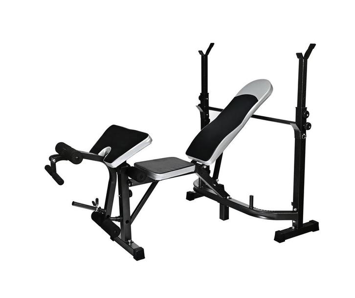 Volledig Verstelbare Multifunctionele Sportbank - Train B..., Sport en Fitness, Fitnessapparatuur, Nieuw, Metaal, Krachtstation