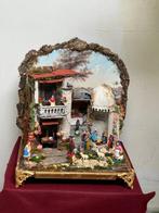 Kerststal Borgo napoletano - presepe artistico in miniatura