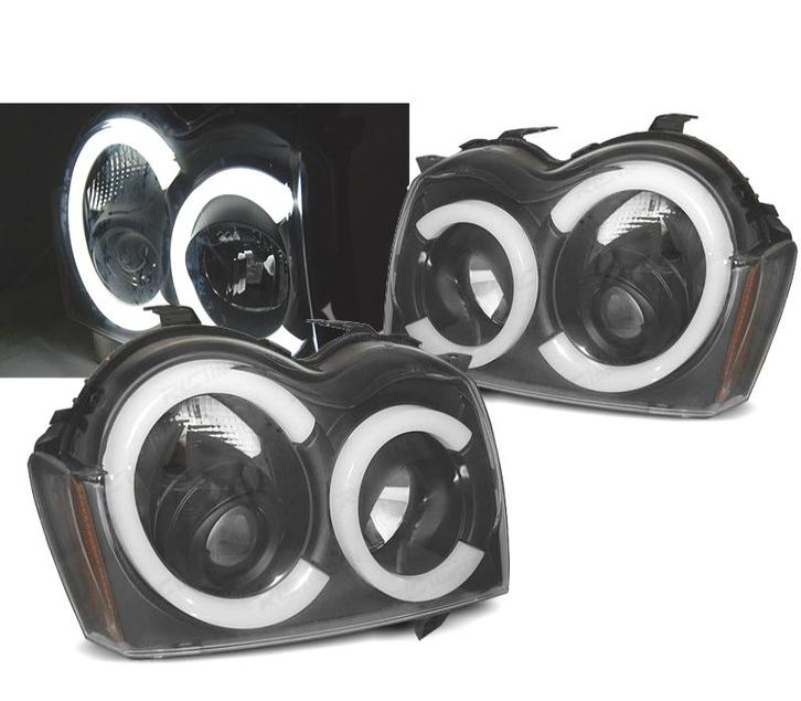 Phares Pour Jeep Grand Cherokee 05-08 Black Edittion, Auto-onderdelen, Verlichting, Verzenden