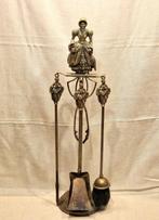 Set di Attrezzi per Camino - Openhaard accessoire - Verguld, Antiek en Kunst