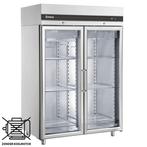 Koelkast | 1430L (2/1 GN) | RVS | -2°C/+8°C | Voor Externe, Verzenden, Nieuw in verpakking