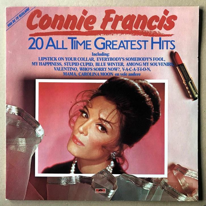Connie Francis – 20 All Time Greatest Hits (1-12-Vinyl-LP), Cd's en Dvd's, Vinyl | Pop, Ophalen of Verzenden