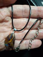 Opaal - Zilver - Hanger - Yowah-rotsblok