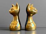 Bookstand cats - H15cm/1,35Kg - Beeldje - 1920s Art Deco -, Antiek en Kunst