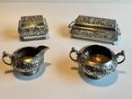 Zaanse Zilversmederij - Koffie- en theeservies (4) - .835, Antiek en Kunst