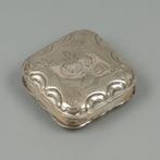 Cornelis Monteban, NO RESERVE - Pepermuntdoos - .833 zilver, Antiek en Kunst, Antiek | Zilver en Goud