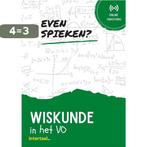 Even Spieken - Wiskunde in het VO 9789463923927 Intertaal, Verzenden, Gelezen, Intertaal
