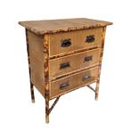 Commode - Bamboe, Gietijzer, rotan - Orientalist, Antiek en Kunst