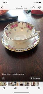 Rosenthal - Kop en schotel (4) - Porselein - Selb Bavaria +1, Antiek en Kunst