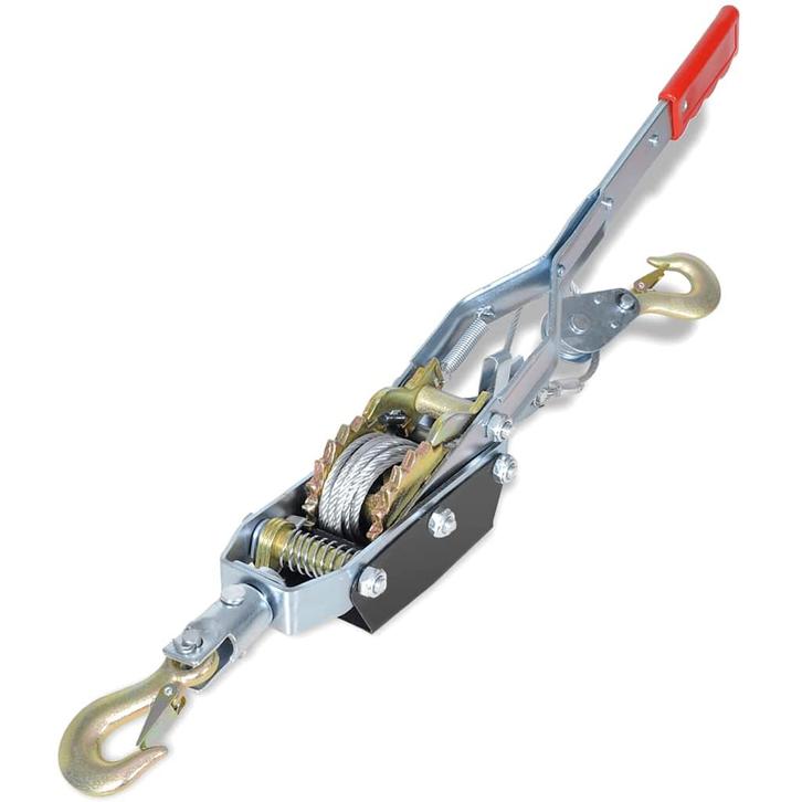 vidaXL Kabeltrekker 1815 kg met 2 versnellingen, Doe-het-zelf en Bouw, Gereedschap | Handgereedschap, Nieuw, Verzenden