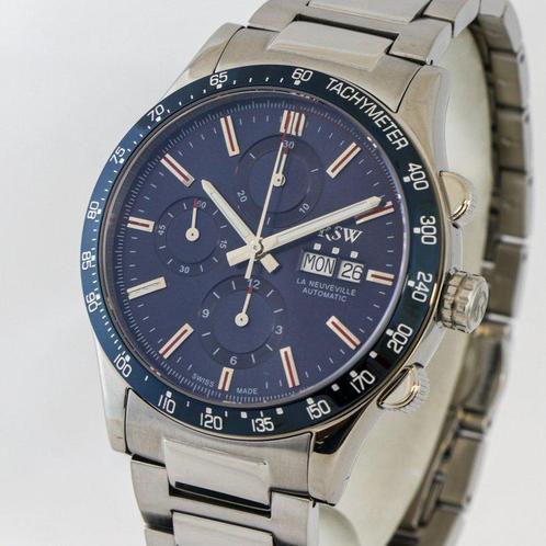 RSW - La Neuveville Sport Valjoux automatic - RSWA130-SS-9 -, Handtassen en Accessoires, Horloges | Heren