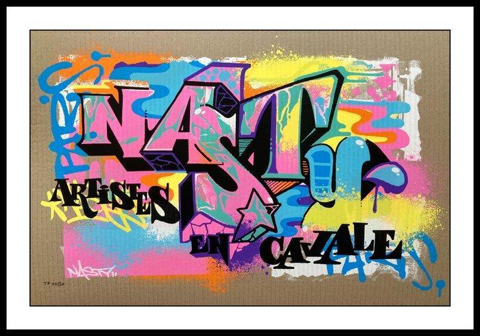 Nasty (1975) - Artiste en cavale, Antiek en Kunst, Kunst | Designobjecten