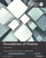 Foundations of Finance, Global Edition 9781292155135, Verzenden, Gelezen, John Martin