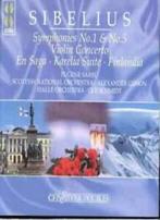 Sibelius: Symphonies 1 & 5, Violin Concerto, En Saga,, Gebruikt, Verzenden