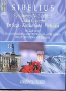 Sibelius: Symphonies 1 & 5, Violin Concerto, En Saga,, CD & DVD, CD | Autres CD, Envoi
