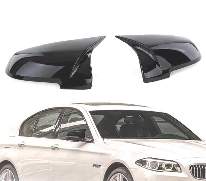 COQUES RÉTROVISEURS POUR BMW F10 F11 LCI F07 LOOK M NOIR BRI, Auto-onderdelen, Carrosserie, Verzenden