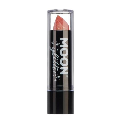 Moon Glitter Iridescent Glitter Lipstick Orange 4.2g, Hobby en Vrije tijd, Feestartikelen, Nieuw, Verzenden