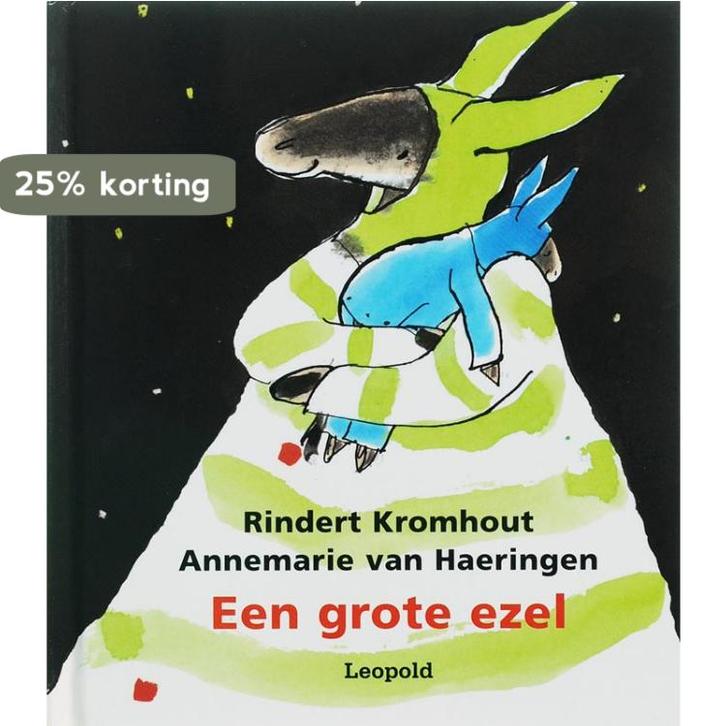 Een grote ezel Mini editie 9789025845735 Rindert Kromhout, Boeken, Prentenboeken en Plaatjesalbums, Gelezen, Verzenden