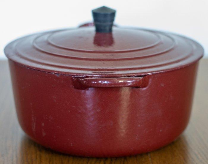 Le Creuset - Braadpan - Gepolijste emaillen, Antiek en Kunst, Antiek | Keukengerei