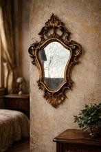 Spiegel - Hout, Glas - Specchio antico, Antiek en Kunst