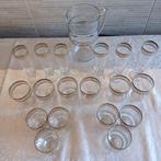 Drinkservies (19) - Kristal - Boheemse kristalglas, Antiek en Kunst