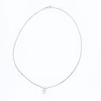 Collier - 18 carats Or blanc Diamant (Naturelle), Handtassen en Accessoires, Kettingen, Nieuw