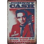 Wandbord Concert Bord - Johnny Cash Nashville 1957, Verzamelen, Nieuw, Poster, Artwork of Schilderij