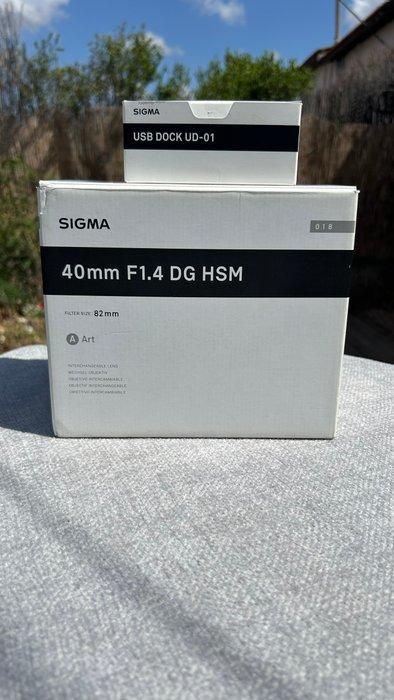 Sigma Art 40mm F/1.4 DG HSM A018 Cameralens, Audio, Tv en Foto, Fotocamera's Digitaal