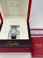 TIELBO Jewelry Watch - TC819L Rotating Zircon Crystal Green, Nieuw