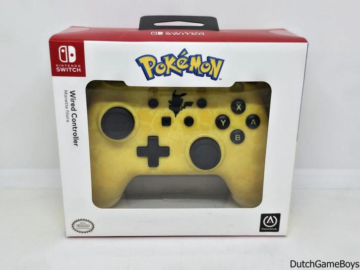 Nintendo Switch - Wired Controller -Pokemon - NEW, Games en Spelcomputers, Spelcomputers | Nintendo Switch, Gebruikt, Verzenden