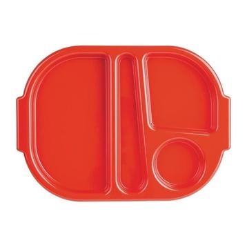 Dienbladenset | KRISTALLON | Polycarbonaat | Rood |, Verzenden