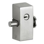 Bijzetslot Elegant buiten draaiend mat nikkel ongelakt, Doe-het-zelf en Bouw, Nieuw, Overige materialen, Klink of Kruk