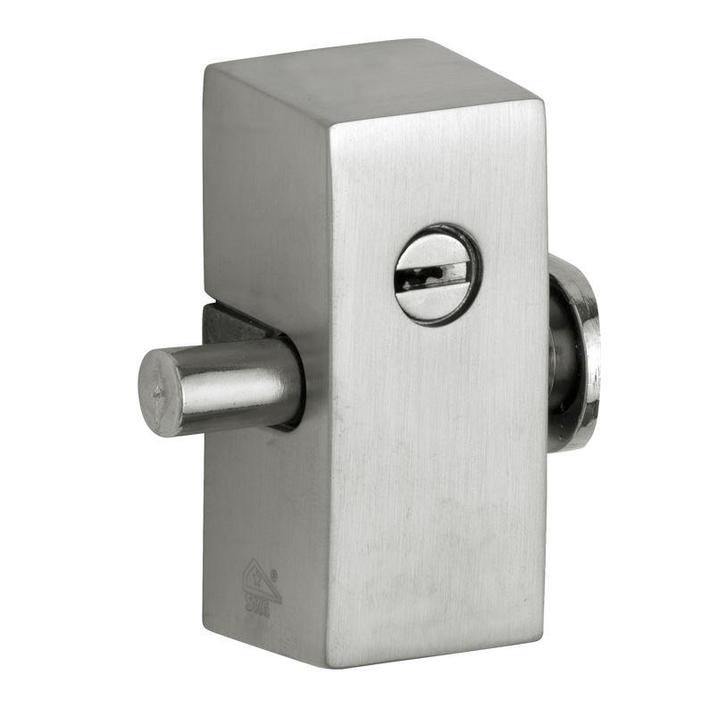 Bijzetslot Elegant buiten draaiend mat nikkel ongelakt, Doe-het-zelf en Bouw, Hang- en Sluitwerk, Klink of Kruk, Nieuw, Overige materialen