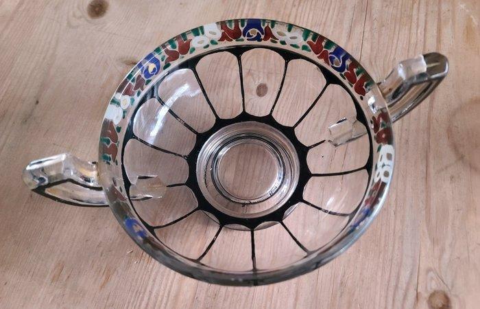 Val Saint Lambert - Régine BODARD - Centre de table - Noèmie, Antiek en Kunst, Antiek | Glaswerk en Kristal