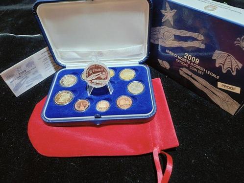 Italie. 2009 *Set Oficial Proof EuroSet 10 Monedas XIII, Postzegels en Munten, Munten | Europa | Niet-Euromunten