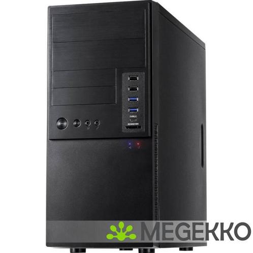 Inter-Tech IT-6865 computerbehuizing Micro-Tower Zwart, Computers en Software, Computerbehuizingen, Nieuw, Verzenden
