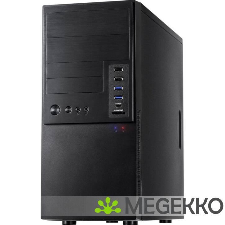 Inter-Tech IT-6865 computerbehuizing Micro-Tower Zwart, Informatique & Logiciels, Boîtiers d'ordinateurs, Envoi
