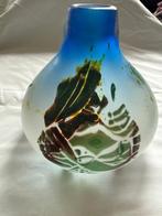 Louis Leloup - Vaas - Kristal, Antiek en Kunst, Antiek | Glaswerk en Kristal