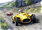 Ferrari - Spa Francorchamps - Andre Pilette - 1956 - Artwork, Collections
