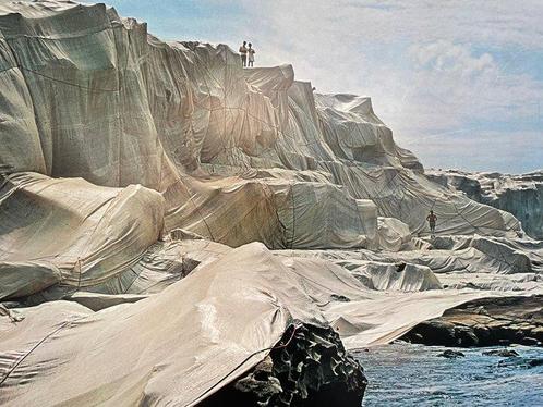 Christo - Wrapped Coast (Little Bay, Australia) - Poligrafa, Antiek en Kunst, Kunst | Tekeningen en Fotografie