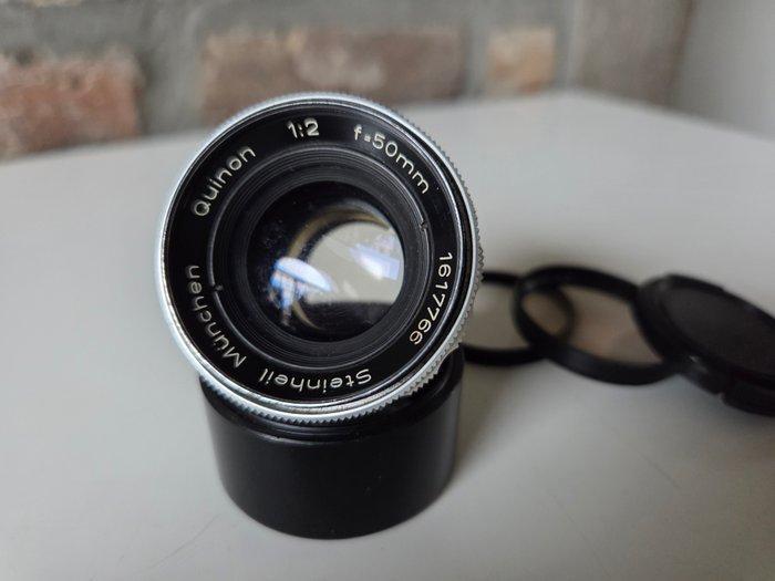 Steinheil Quinon 2 50mm RARE ! M 39 + extra lees details, Audio, Tv en Foto, Fotocamera's Analoog