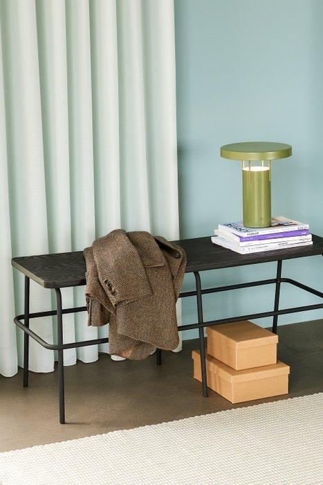 Hübsch - Établi - Banc en cendres - Noir - Frêne, Antiek en Kunst, Kunst | Designobjecten